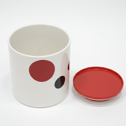 Set de Bocaux de Cuisine à Pois