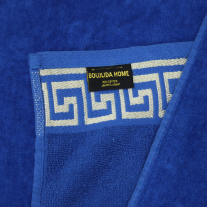 Serviette de Bain Versace Bleu Royal (2 pièces)