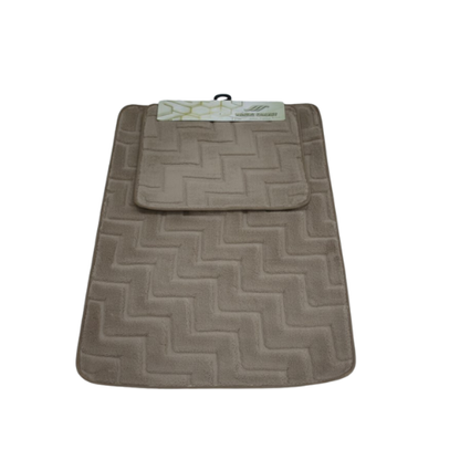 Ensemble de tapis de salle de bain (2 pièces)
