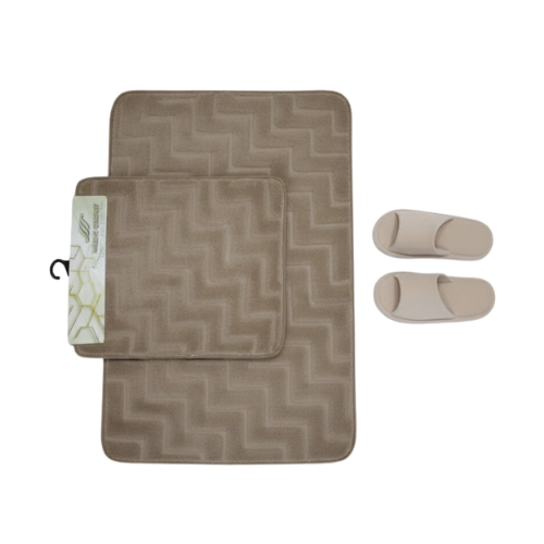 Ensemble de tapis de salle de bain (2 pièces)