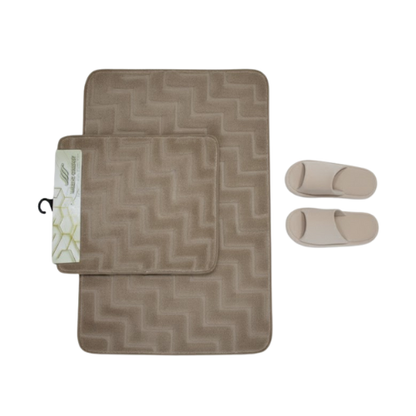 Ensemble de tapis de salle de bain (2 pièces)