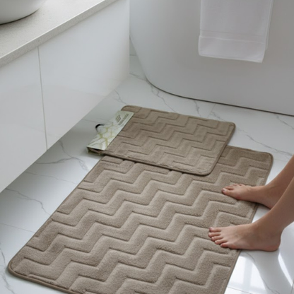 Ensemble de tapis de salle de bain (2 pièces)