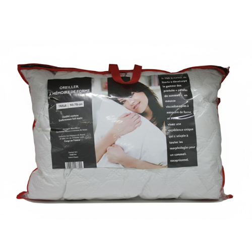 Oreiller 50x70 cm – Confort Ergonomique
