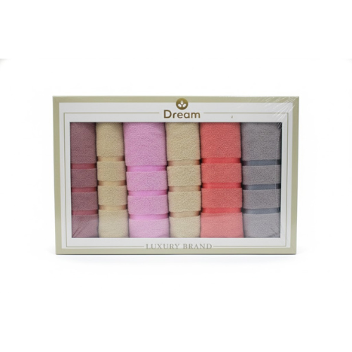 Coffret Serviettes de Bain Dream Luxe 6 Pièces