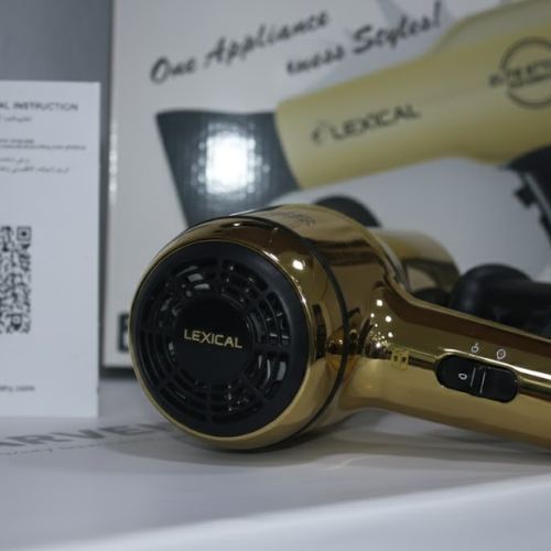 Sèche-Cheveux Professionnel LEXICAL – Doré