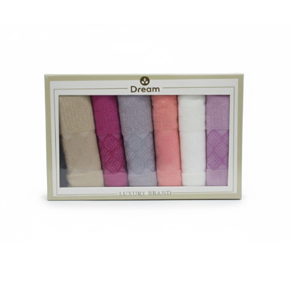 Coffret Serviettes de Bain Dream Luxe 6 Pièces